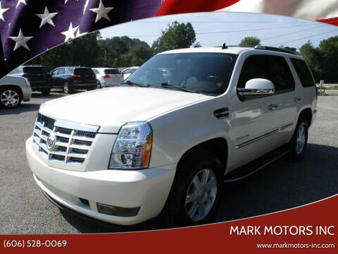 2011 Cadillac Escalade for sale at Mark Motors Inc in Gray KY