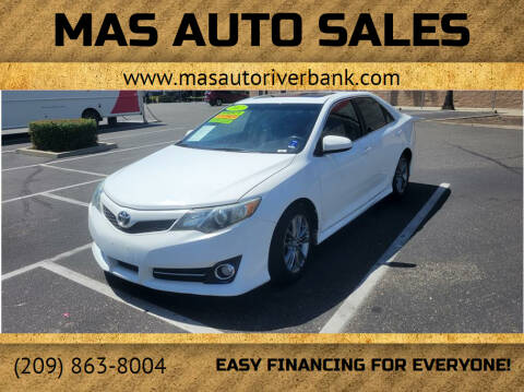 2012 Toyota Camry for sale at MAS AUTO SALES in Riverbank CA