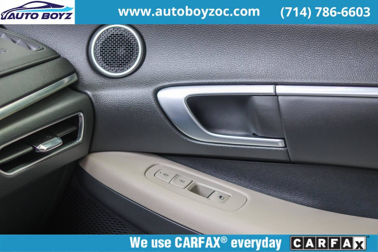 2021 Hyundai SONATA Hybrid for sale at Auto Boyz in Garden Grove, CA