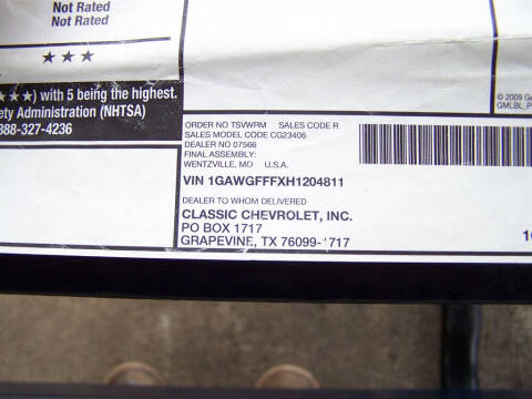 2017 Chevrolet Express LT 2500