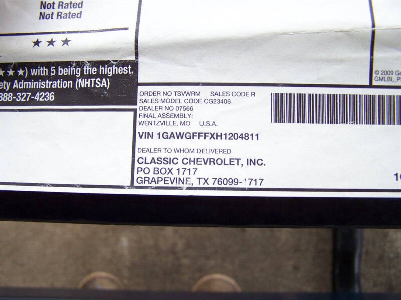 2017 Chevrolet Express LT 2500