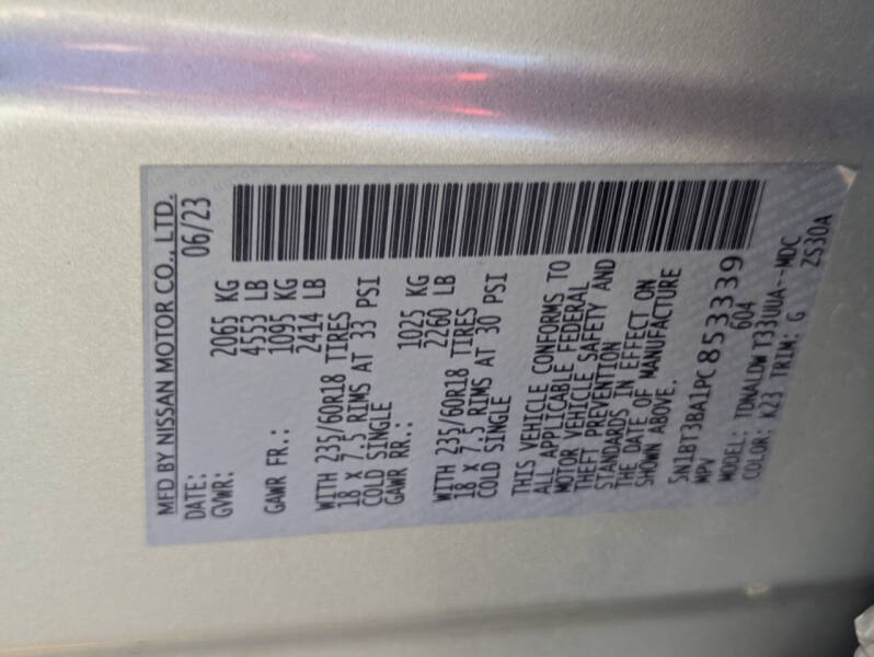 2023 Nissan Rogue SV