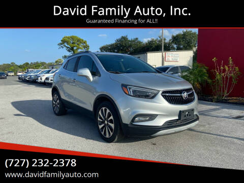 2018 Buick Encore for sale at David Family Auto, Inc. in New Port Richey FL