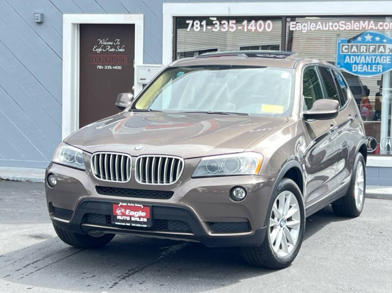 Used 2013 BMW X3 xDrive28i with VIN 5UXWX9C53D0A18954 for sale in Holbrook, MA