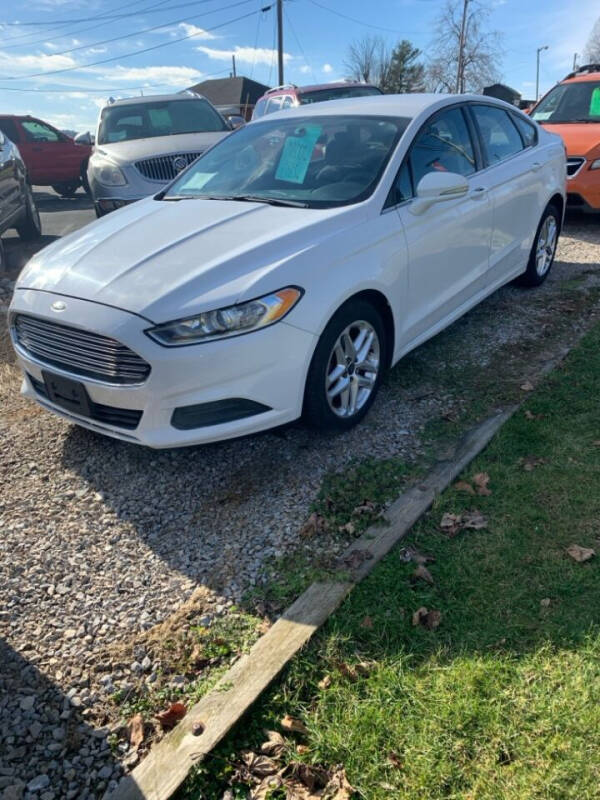 2013 Ford Fusion for sale at Scott Sales & Service LLC in Brownstown IN