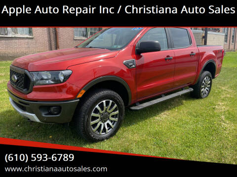 2019 Ford Ranger for sale at Apple Auto Repair Inc / Christiana Auto Sales in Christiana PA