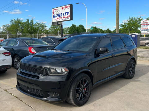 2018 Dodge Durango for sale at QUALITY AUTO SALES in Wayne MI