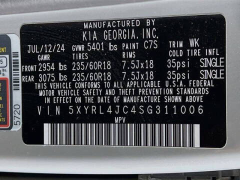 2025 Kia Sorento S