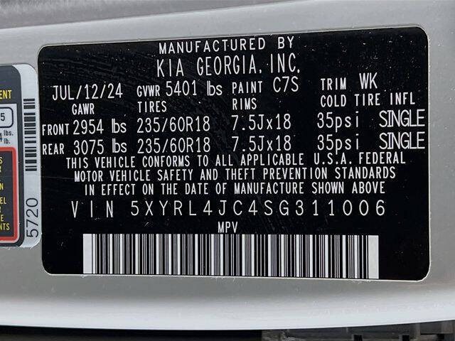 2025 Kia Sorento S