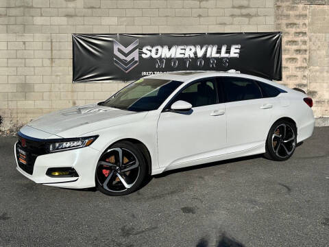 2019 Honda Accord for sale at Somerville Motors in Somerville MA