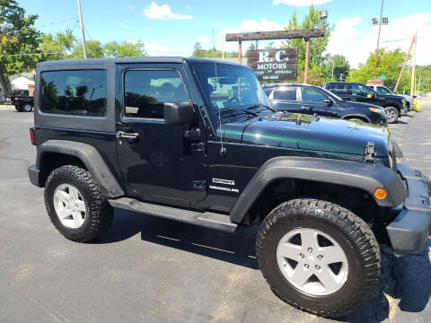 2012 Jeep Wrangler for sale at R C Motors in Lunenburg MA