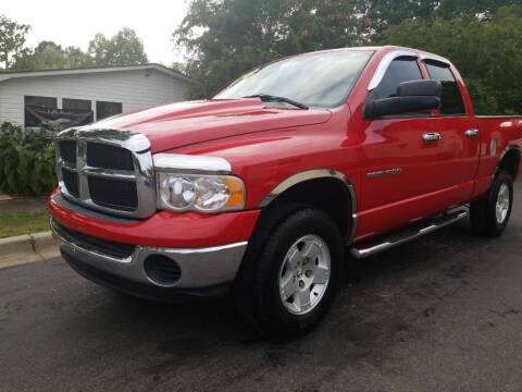 2005 Dodge Ram Pickup 1500 for sale at TR MOTORS in Gastonia NC