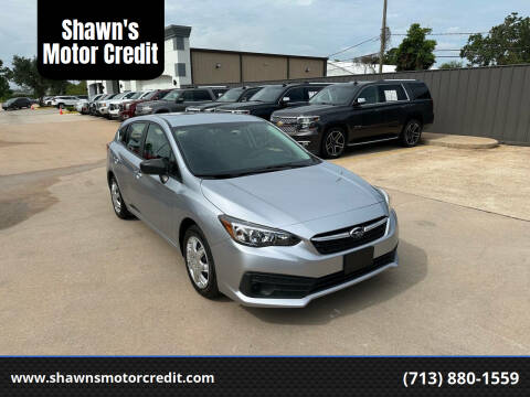 2022 Subaru Impreza for sale at Shawn's Motor Credit in Houston TX