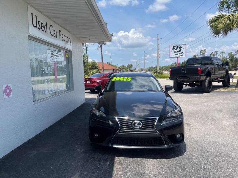 2015 Lexus IS 250 for sale at Used Car Factory Sales & Service in Port Charlotte FL