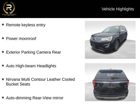 2017 Ford Explorer Platinum