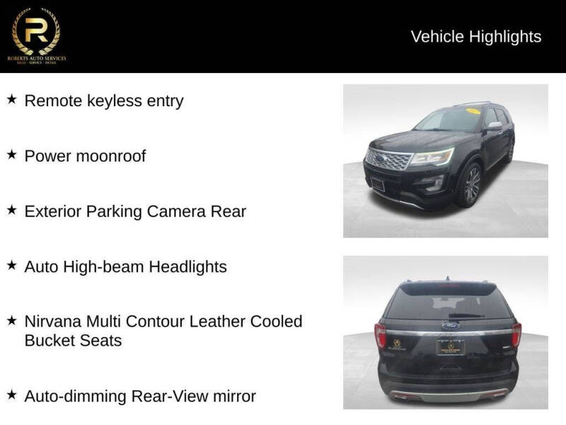 2017 Ford Explorer Platinum