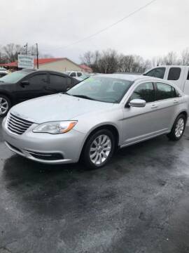 2012 Chrysler 200 for sale at CRS Auto & Trailer Sales Inc in Clay City KY