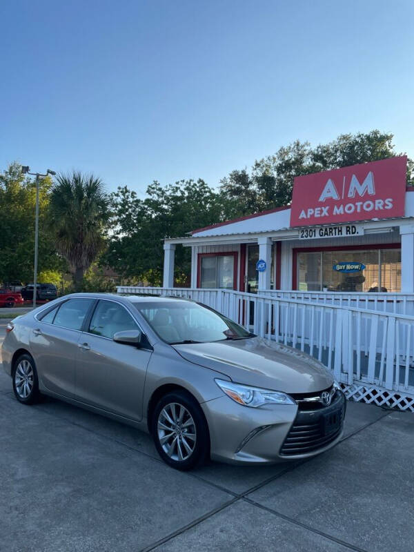 2015 Toyota Camry for sale at Apex Motors in Baytown TX