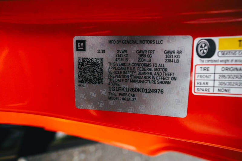 2019 Chevrolet Camaro ZL1