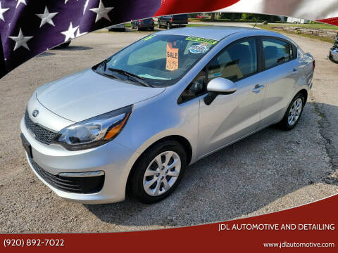 2016 Kia Rio for sale at JDL Automotive and Detailing in Plymouth WI