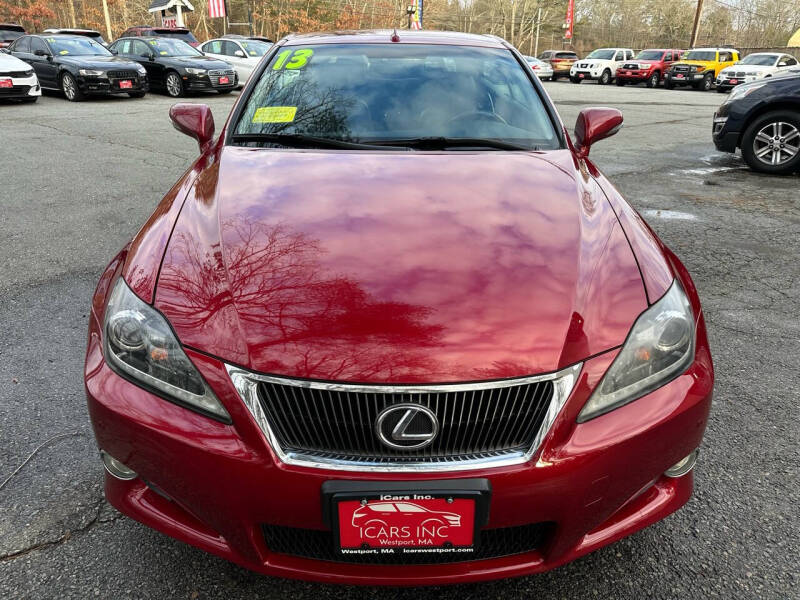 Used 2013 Lexus IS 250 with VIN JTHFF2C22D2527645 for sale in Westport, MA