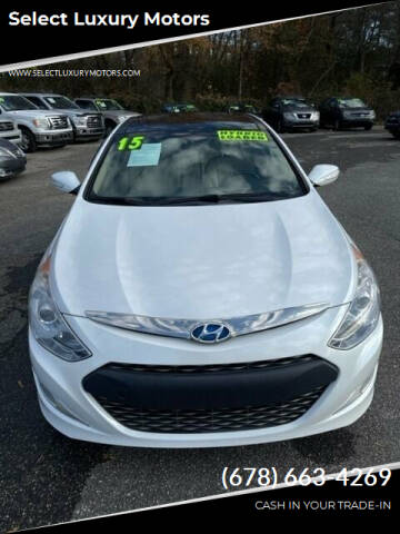 2015 Hyundai Sonata Hybrid for sale at Select Luxury Motors in Cumming GA