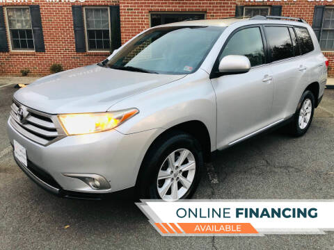 2013 Toyota Highlander for sale at White Top Auto in Warrenton VA