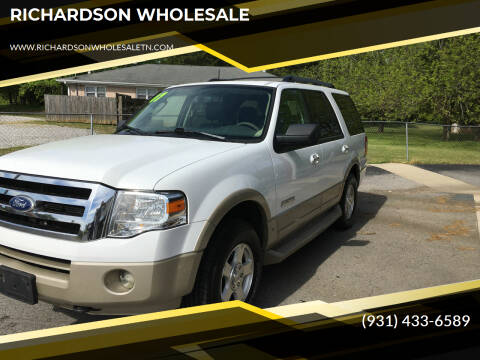 2007 Ford Expedition for sale at RICHARDSON WHOLESALE in Fayetteville TN