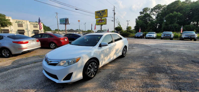 2013 Toyota Camry for sale at FOUR WAY AUTO SALES in Mobile AL