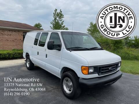 2007 Ford E-Series Cargo for sale at IJN Automotive Group LLC in Reynoldsburg OH
