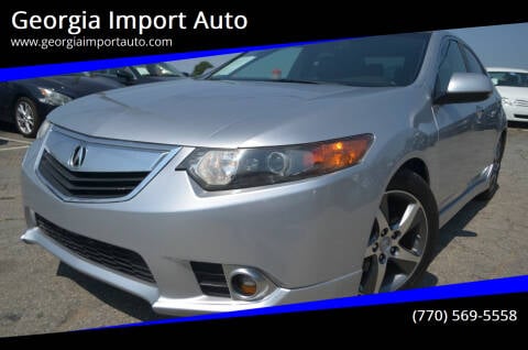 2012 Acura TSX for sale at Georgia Import Auto in Alpharetta GA