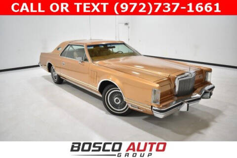 1978 Lincoln Continental for sale at Bosco Auto Group in Flower Mound TX