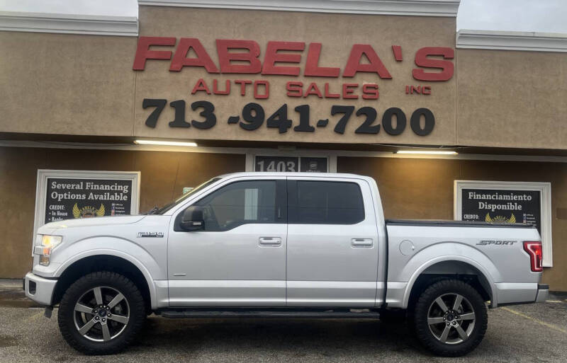 2015 Ford F-150 for sale at Fabela's Auto Sales Inc. in South Houston TX