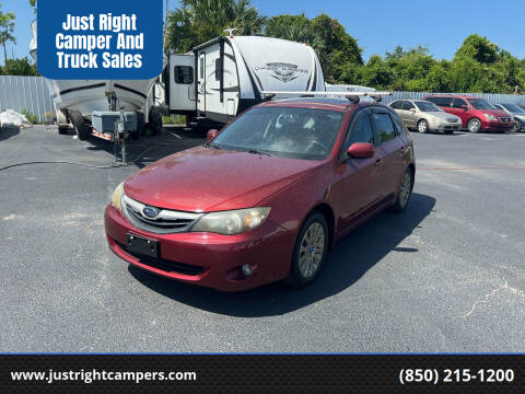 2011 Subaru Impreza for sale at Just Right Camper And Truck Sales in Panama City FL