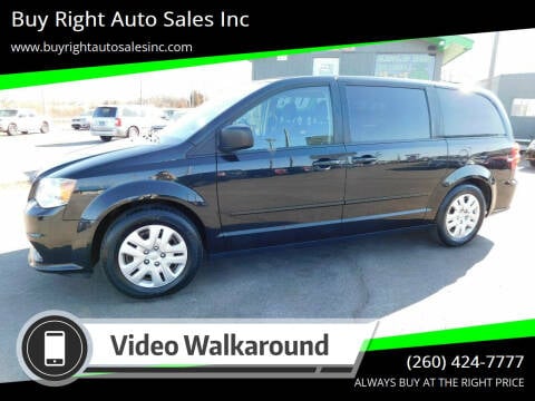 2016 Dodge Grand Caravan for sale at Buy Right Auto Sales Inc in Fort Wayne IN