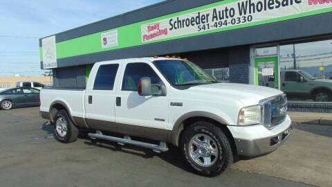 2006 Ford F-250 Super Duty for sale at Schroeder Auto Wholesale in Medford OR