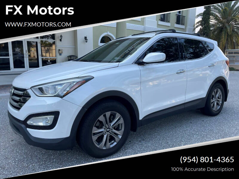 2015 Hyundai Santa Fe Sport for sale at FX Motors in Pompano Beach FL