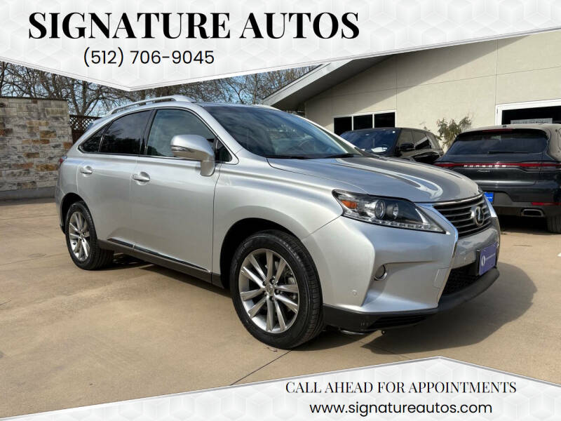 2013 Lexus RX 350 for sale at Signature Autos in Austin TX