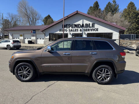 2017 Jeep Grand Cherokee for sale at Dependable Auto Sales and Service in Binghamton NY