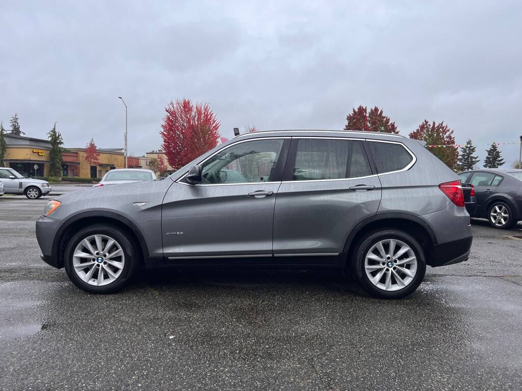 2011 BMW X3 for sale at PLATINUM AUTO SALES INC in Lacey, WA