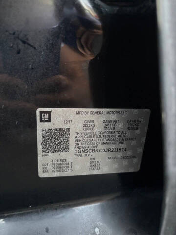 2018 Chevrolet Tahoe LT