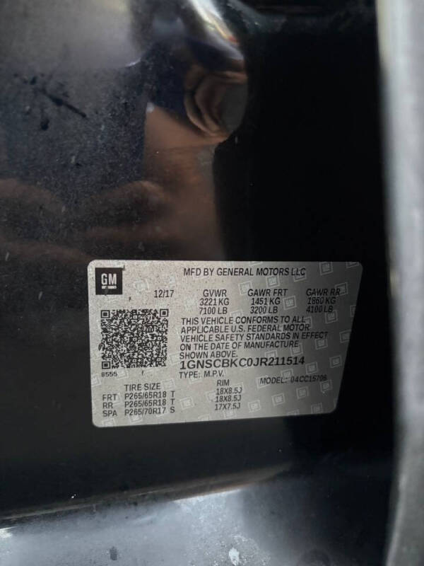 2018 Chevrolet Tahoe LT