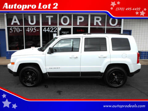 2014 Jeep Patriot for sale at Autopro Lot 2 in Sunbury PA