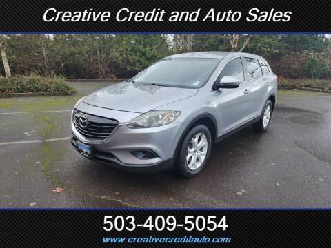 2013 Mazda CX-9 for sale at Creative Credit & Auto Sales in Salem OR