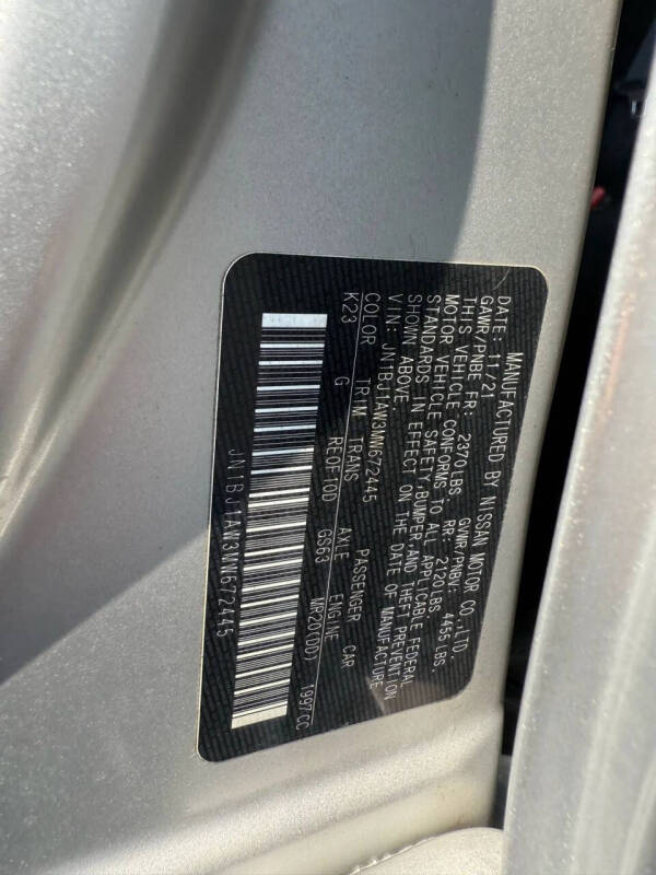 2021 Nissan Rogue Sport S