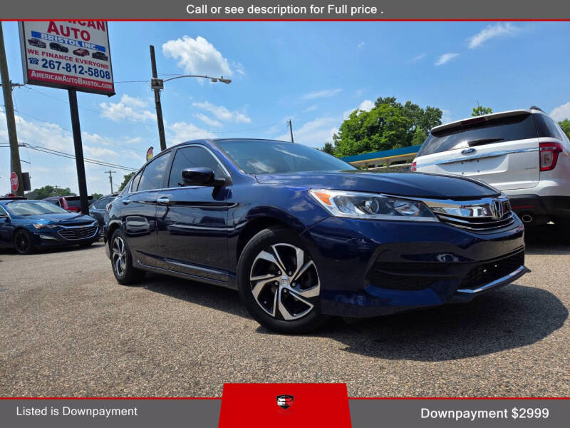 2016 Honda Accord LX