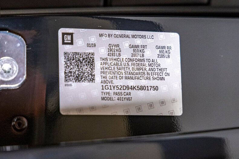 2019 Chevrolet Corvette ZR1