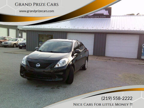 2014 Nissan Versa for sale at Grand Prize Cars in Cedar Lake IN