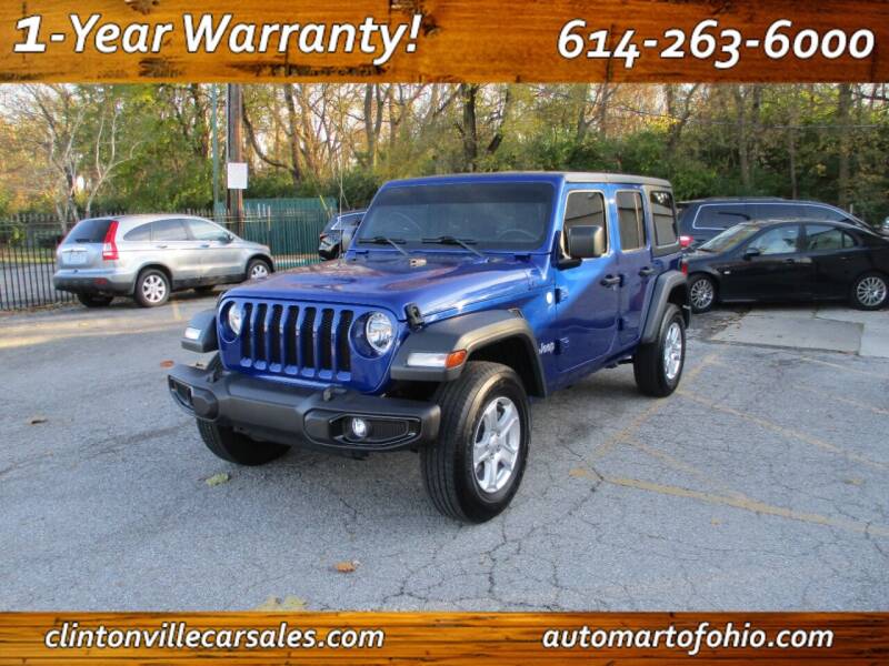 2019 Jeep Wrangler Unlimited for sale at Clintonville Car Sales - AutoMart of Ohio in Columbus OH