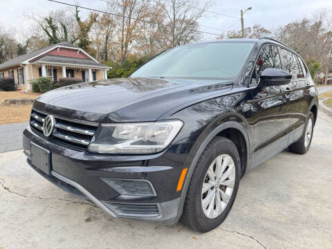 2018 Volkswagen Tiguan for sale at Cobb Luxury Cars in Marietta GA